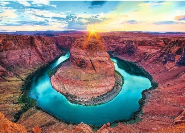 Puslespill 500 brikker Grand Canyon USA