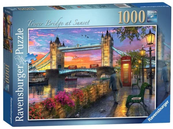 Ravensburger Tower Bridge, 1000 kpl, Taide, 12 vuosi/vuosia