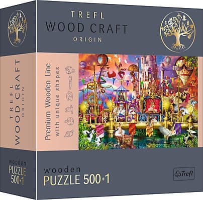 TREFL wooden puzzle Magical world 500+1 pcs