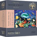 Miniatyrbillede 1 af 5: TREFL wooden puzzle Sea life 500+1 pcs
