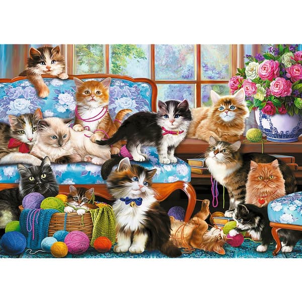 TREFL puzzle Cats 500 pcs