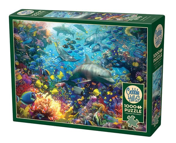 Pussel Vibrant Sea 1000 bitar Cobble Hill