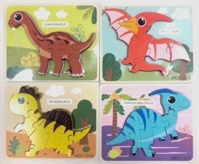 Puinen dinosaurus palapeli