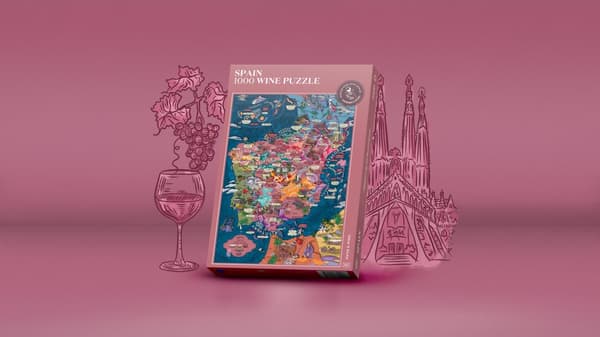 Vinpuslespill -  1000 brikker Water and Wines