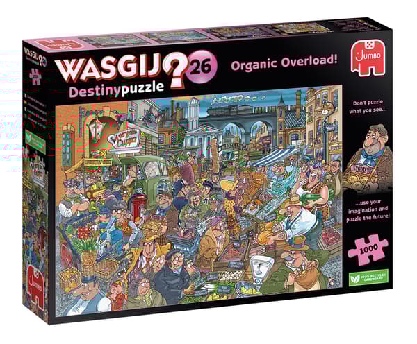 Wasgij Destiny 26 - Organic Overload 1000 bitar, Jumbo