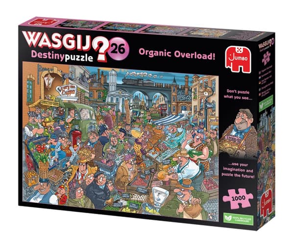 Wasgij Destiny 26 - Organic Overload 1000 bitar, Jumbo