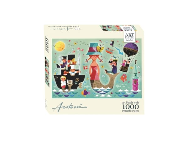 Ib Antoni - Art Puslespil - Havfrue - 1000 brikker - FSC