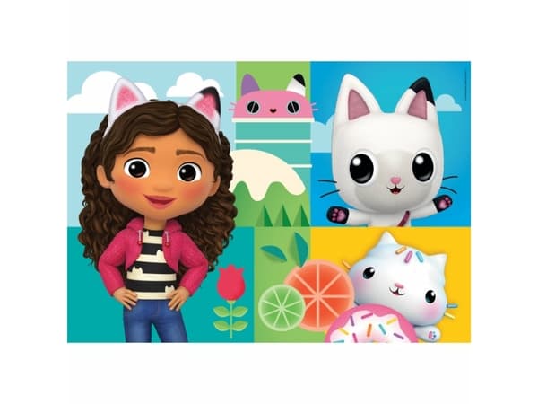 Clementoni Supercolor Gabby’s Dollhouse, 30 styck, Tecknade serier, 3 År