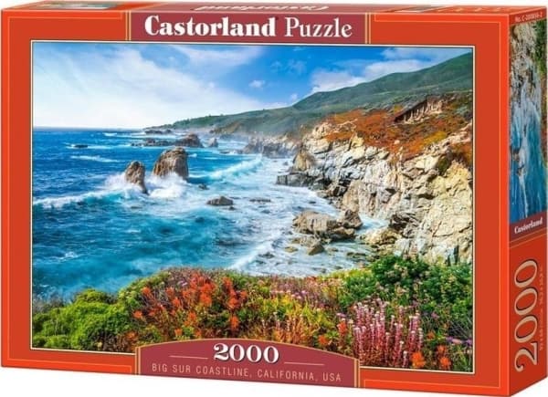 Castorland Puzzle 2000 Big Sur Coastline, California, USA