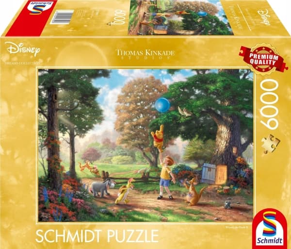 Schmidt Spiele Disney, Winnie the Pooh II, 6000 pcs, 6000 pc(s), Cartoons, 0.1 yr(s)