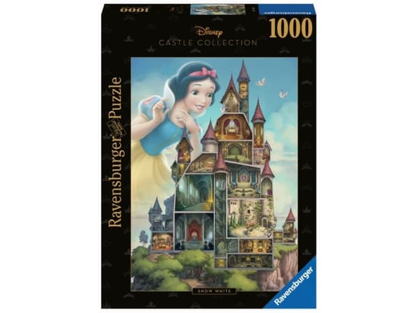 Ravensburger Disney Castles: Snow White, 1000 kpl, Sarjakuvat, 14 vuosi/vuosia