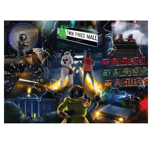 Ravensburger pussel 1000 st Spelfilm Tillbaka till framtiden