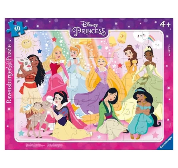Ravensburger iso laatta palapeli 40 kpl Disney-prinsessamme