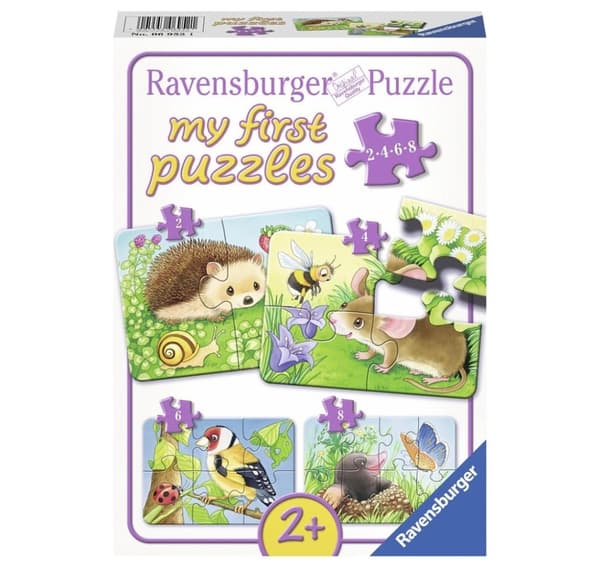 Ravensburger mitt første puslespill 2-4-6-8 stk