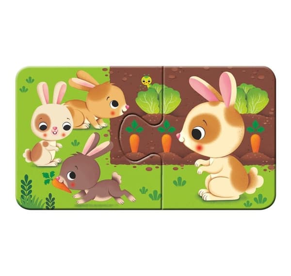 Ravensburger ensimmäinen palapelini 9x2 kpl