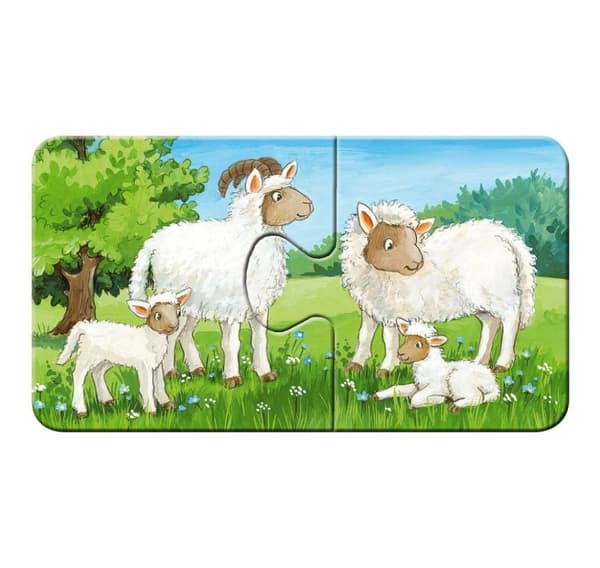 Ravensburger mitt første puslespill 9x2 stk