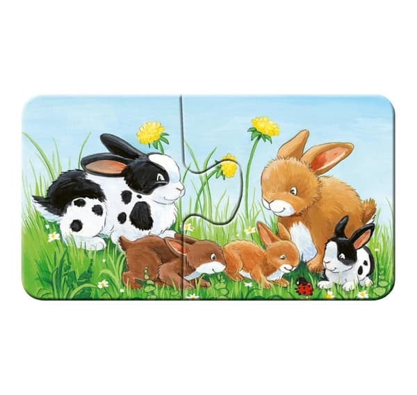 Ravensburger mitt første puslespill 9x2 stk