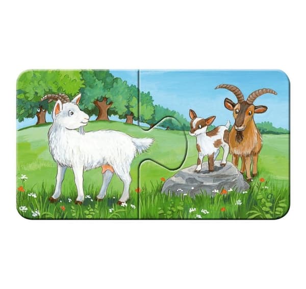 Ravensburger mitt første puslespill 9x2 stk