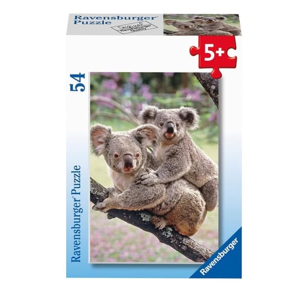 Ravensburger mini puslespil 54 stk Eksotiske dyr