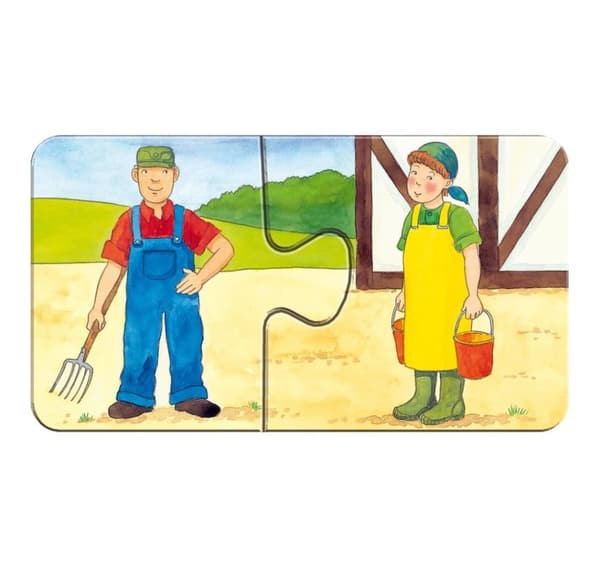 Ravensburger mit første puslespil 9x2 stk