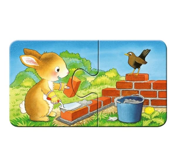 Ravensburger mitt første puslespill 9x2 stk