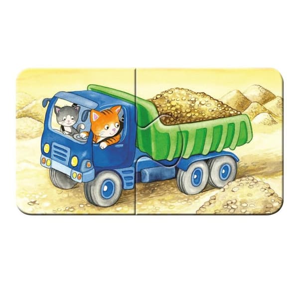 Ravensburger mitt første puslespill 9x2 stk