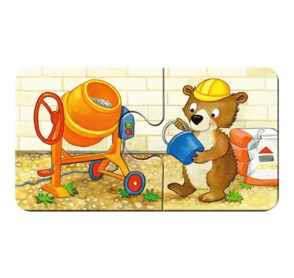 Ravensburger mitt første puslespill 9x2 stk