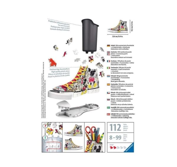 Ravensburger 3D-pulmakynäkuppi Kets Mikki Hiiri