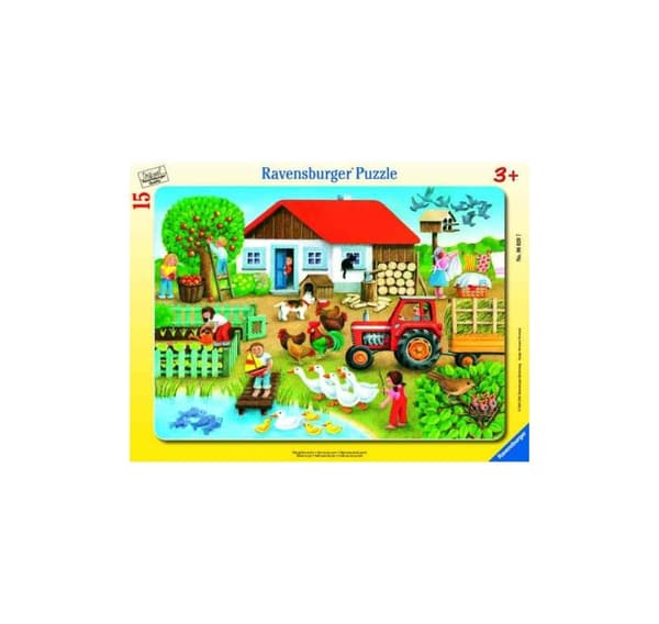 Ravensburger iso laatta palapeli 15 kpl Farm