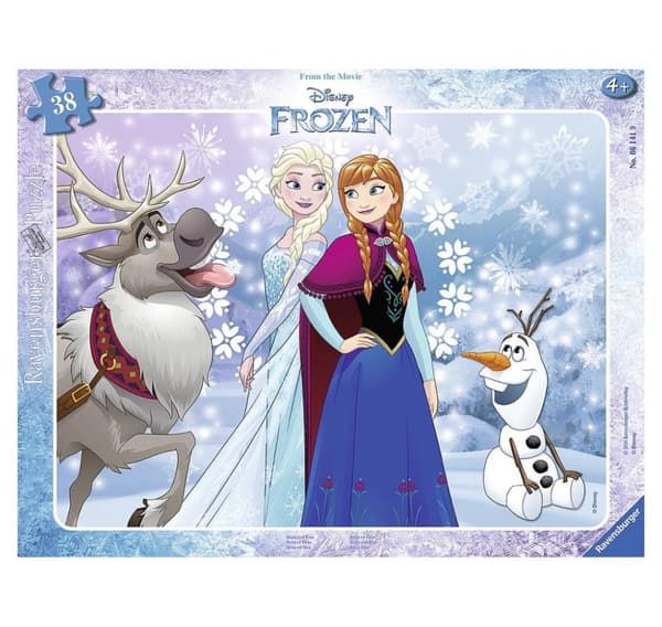 Ravensburger stort brikkepuslespill 40 biter Snow Queen