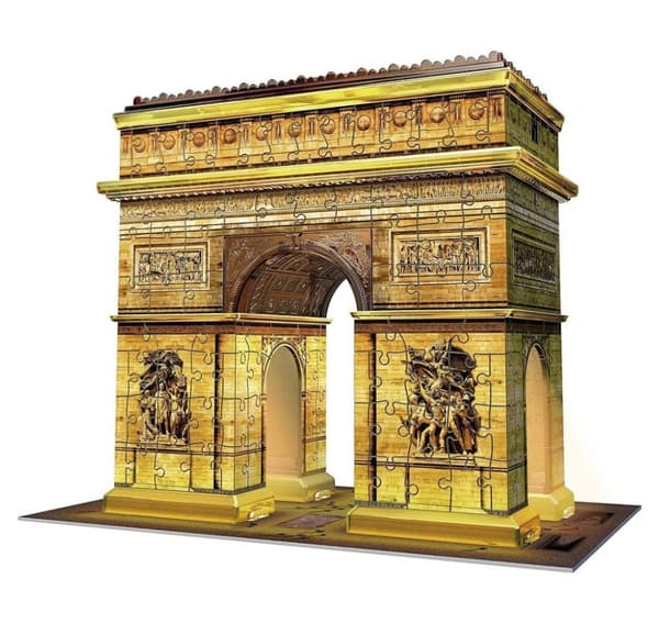Ravensburger 3D glød i mørket puslespil Arc de Triomphe 216 stk
