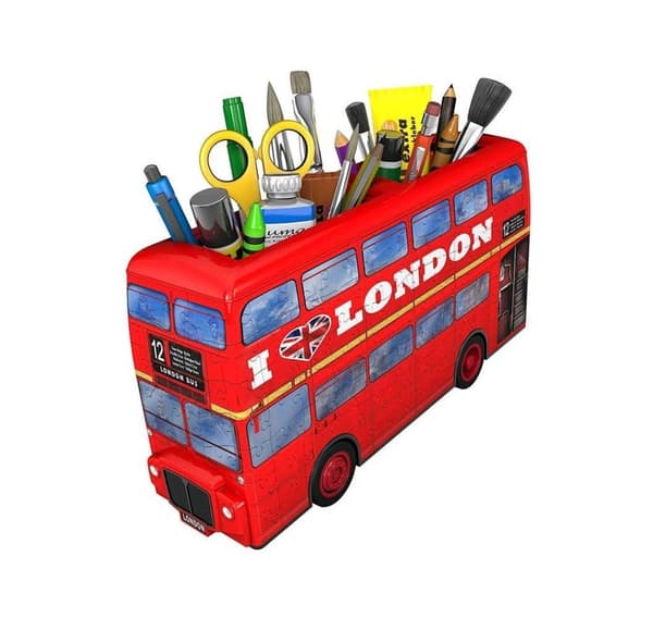Ravensburger 3D palapeli kynäkuppi 216 kpl Lontoon bussi
