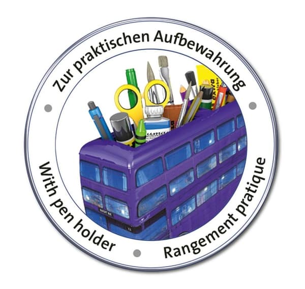 Ravensburger 3D pussel pennbägare 162 st Harry Potter buss