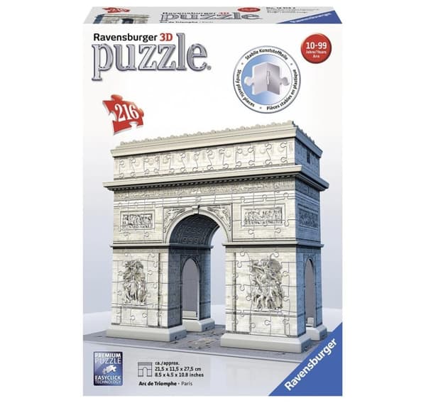 Ravensburger 3D puslespil 216 stk Triumfbuen