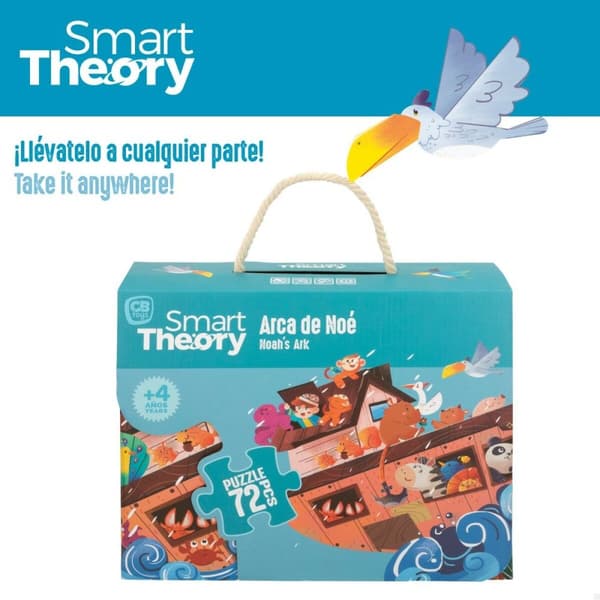 Puslespil Colorbaby Noah's Ark 72 Dele 90 x 60 cm (6 enheder)