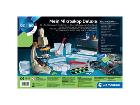Clementoni Galileo Lab 59349, Mikroskop, 8 år, Flerfarget
