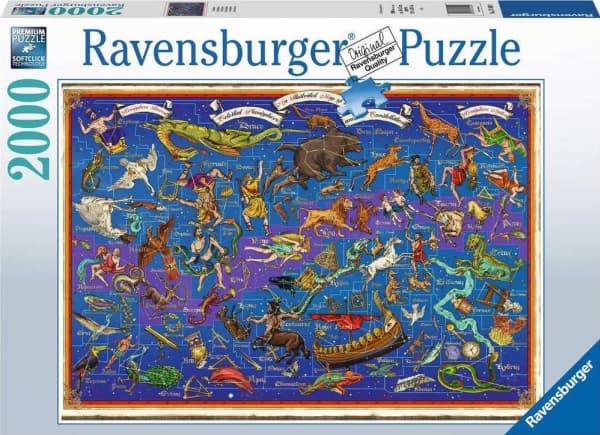 Ravensburger 17440, 2000 kpl, Fantasia, 14 År