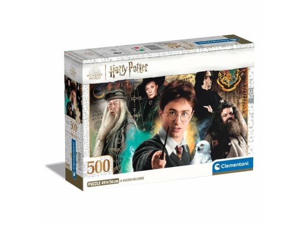 Clementoni Wizarding world Harry Potter, 500 pc(s), Television/films, 18 yr(s)