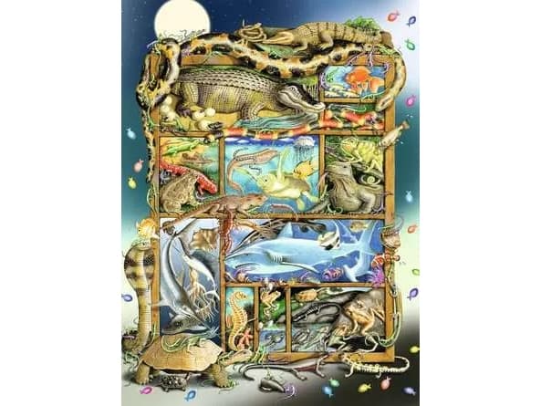 Ravensburger 12000866, 200 stykker, Dyr, 8 år