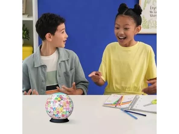 Ravensburger 3D Puzzle Ball Puzzle-Ball Squishmallows, 72 stykker, Leke, 6 år