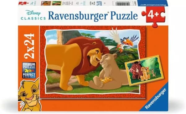 Ravensburger Disney 12001029, 24 stk, tegneserier, 4 år