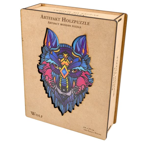 Artefakt träpussel - Wolf 180 Bitar