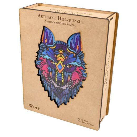 Artefakt träpussel - Wolf 180 Bitar