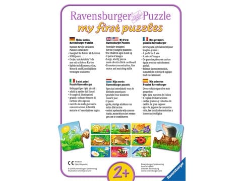 Ravensburger 7332, 2 stykker, 2 år