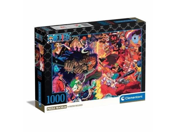 Clementoni Impossible One Piece, 1000 styck, Tecknade serier, 18 År