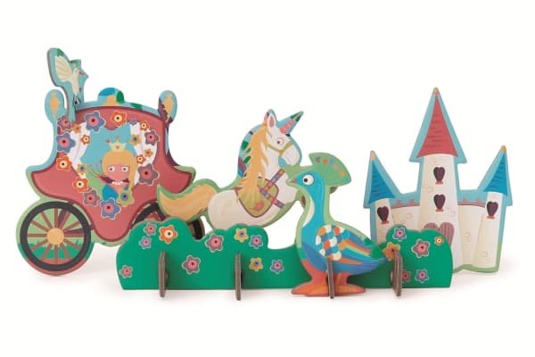 3D-pussel - prinsessa