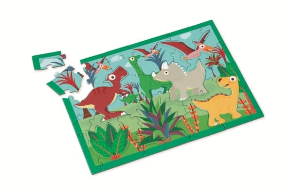 3D puslespil - dinosaurusser