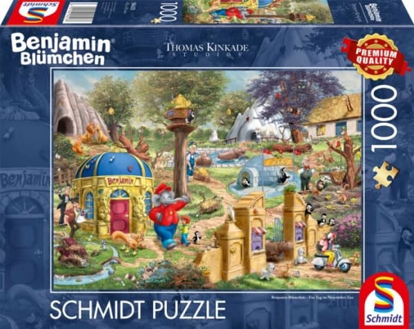 Schmidt Spiele 58423, 1000 stykker, Fe, 1 år
