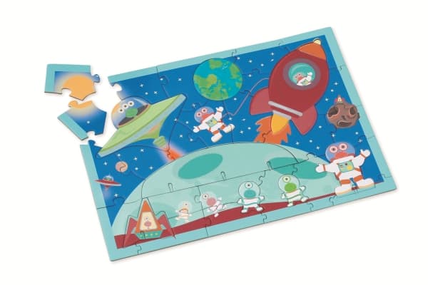 Puzzle 2in1 2D and 3D scenery Cosmos