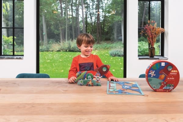 Puzzle 2in1 2D and 3D scenery Cosmos